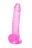 Розовый фаллоимитатор Rocket - 19 см. 