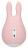 Розовый клиторальный стимулятор Sugar Bunny - 9,5 см. 