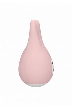 Розовый клиторальный стимулятор Sugar Bunny - 9,5 см. 
