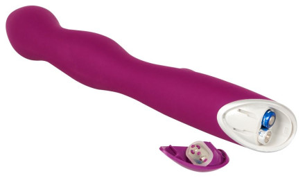 Фиолетовый вибратор A &amp; G-Spot Rabbit Vibrator для стимуляции зон G и A - 23,6 см. 