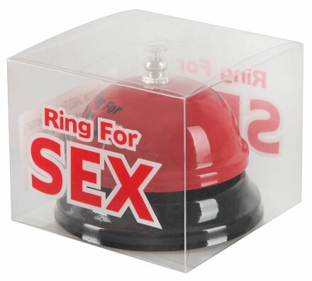 Настольный звонок с  надписью Ring for Sex 