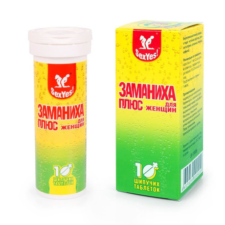 БАД для женщин &quot;Заманиха плюс&quot; - 10 таблеток (4 гр.) 