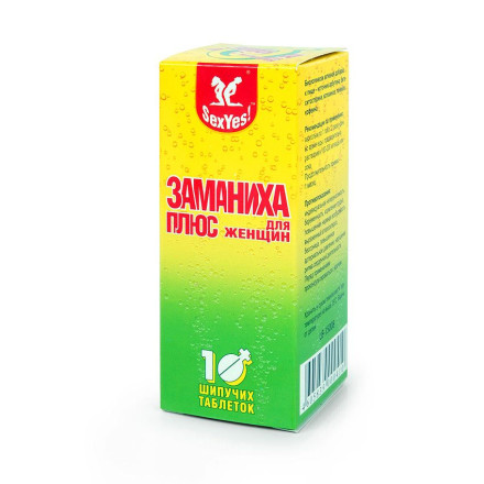 БАД для женщин &quot;Заманиха плюс&quot; - 10 таблеток (4 гр.) 