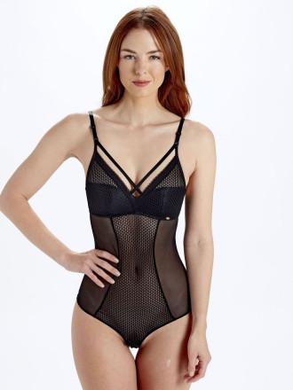 Сексуальное боди из сетки Non Wired Padded Body 