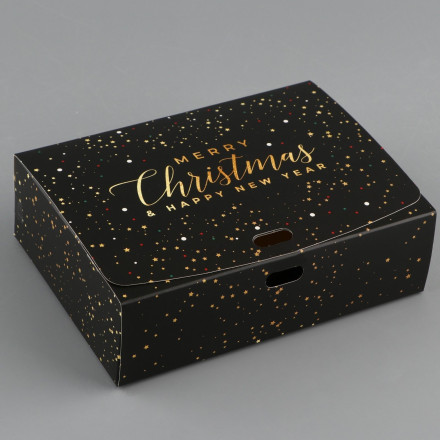 Складная подарочная коробка «Сказочного нового года» - 16,5 х 12,5 см. 